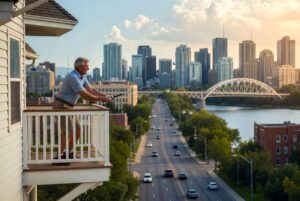 Calgary Man Uses Memorial Drive as Makeshift Driving Range